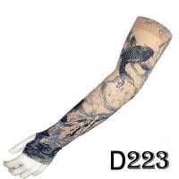 ราคา แฟชั่น Dongcheng ที่อุ่นแขนเสื้อคลุมยาวแต่งลายป้องกันยูวีปลอกแขนรอยสักปลอมกลางแจ้ง (18107050895)