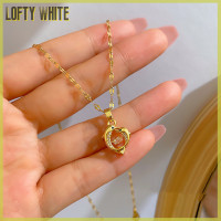 ราคา Lofty White สร้อยคอจี้ปลาโลมาคู่แม่และเด็กจี้เพทายสำหรับผู้หญิงไม่ซีดเครื่องประดับรูปหัวใจสัตว์ของขวัญวันเกิดสำหรับเด็ก (22101417094)