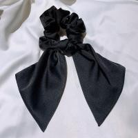 ราคา KaragateShop ยางรัดผมโบว์ผ้าสไตล์ย้อนยุค ยางมัดผม ยางมัดผมเกาหลี (21048341989)