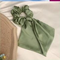 ราคา KaragateShop ยางรัดผมโบว์ผ้าสไตล์ย้อนยุค ยางมัดผม ยางมัดผมเกาหลี (21048341990)