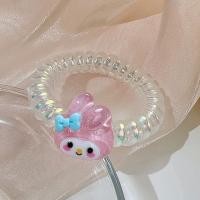 ราคา 1ชิ้นของผู้หญิงที่มัด Spiral Rambut สายโทรศัพท์สายยางรัดผมหัวตุ๊กตาแบบยืดหยุ่นยางรัดยางรัดอุปกรณ์เสริมหมวกคลุมหัว (21714684489)