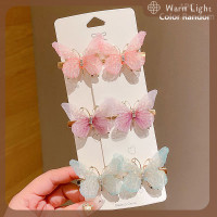 ราคา Warm Light กิ๊บติดผมผีเสื้อหลากสีแบบสุ่มกิ๊บหนีบผมเด็กผู้หญิงกิ๊บติดผมสีรุ้งเครื่องประดับผมแฟชั่นสีรุ้ง (22101327355)