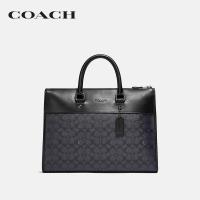 ราคา COACH กระเป๋าใส่เอกสารผู้ชายรุ่น Gotham Folio In Signature Canvas สีเทา C2682 JICHR (11872457903)