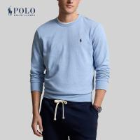 ราคา Polo Ralph Lauren เสื้อสเวตเตอร์ผู้ชาย Luxury Jersey Crewneck Pullover รุ่น MNPOKNI16822216 สีฟ้า (21956363054)