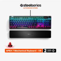 ราคา SteelSeries Apex 7 Mechanical Gaming Keyboard คีบอร์ดเกมมิ่งแมคคานิคอล ไฟ RGB พร้อมแท่นวางข้อมือ ปุ่ม US (21783124460)