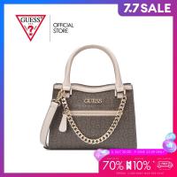 ราคา GUESS กระเป๋า รุ่น SG907505 SYLVESTER SMALL SATCHEL สีน้ำตาล (21857522477)