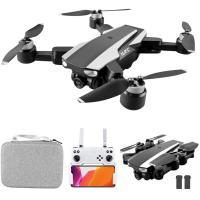 ราคา โดรนติดกล้อง โดรนบังคับ มีระบบ GPS กล้อง 2 ตัว บน ล่าง Drone WIFI FPV Foldable รุ่น S105 (11321826360)