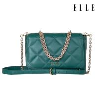 ราคา ELLE BAG I กระเป๋าถือ ELLE QUITING HANDBAG รุ่นกระเป๋าสะพายคิ๊วติ่ง หนังวัวแท้ Shoulder bag I EWH163 (21486032763)