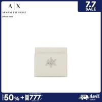 ราคา AX Armani Exchange กระเป๋าสตางค์ผู้หญิง รุ่น AX 948530 4R70014212 สีขาว (21383288203)