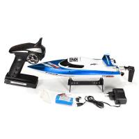 ราคา เรือบังคับ เรือบังคับวิทยุ เรือบังคับ FT009 2Ch 2 4GHz x000D ระบายความร้อนด้วยน้ำ แบตเตอรี่ Lipo 7 4 v สีฟ้า (101628354)