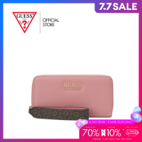 ราคา GUESS กระเป๋า รุ่น A9177499 EASLEY SLG MEDIUM ZIP AROUND สีชมพู (22190759866)