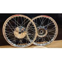 ราคา ชุดล้อเงิน ขอบ 1 40x17 พร้อมดุมกระจกเงา ใส่ W100 110 ดรัมหน้า Dream ทุกรุ่น (2624244333)