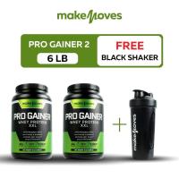 ราคา Whey Protein เวย์โปรตีนเพิ่มน้ำหนัก เพิ่มกล้าม เพิ่มน้ำหนักคนผอม โปรตีน 40 กรัม Makemoves (22128027912)