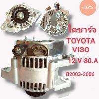 ราคา ไดชาร์จ Toyota Vios ปี 2003 2007 ปลั๊กรี 12V 80A 4PK Alternator Toyota Vios ไดบิ้ว (21756393939)
