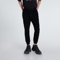 ราคา DAVIE JONES กางเกงจ็อกเกอร์ ยีนส์ เอวยางยืด ขาจั๊ม สีน้ำเงิน สีดำ Drawstring Denim Joggers GP0105 NV GP0106 BK (10424699108)