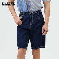 ราคา DAPPER กางเกงยีนส์ ขาสั้น Bermuda Denim Shorts สีกรมท่า (21475301055)