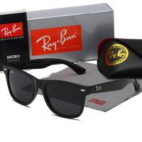 ราคา raybanแว่นตากันแดดrayแบรนด์หรูย้อนยุคสำหรับทั้งหญิงและชายแว่นกันแดดแบรนด์ดีไซเนอร์ban sunglasses men wayfarer 2140 RAYBAND แว่นตากันแดดแฟชั่น (21704324668)