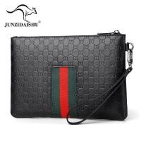 ราคา 2024 Kangaroo คลัทช์ธุรกิจสีดำตรงกับริบบิ้นคลัทช์กระเป๋าถือใบใหญ่ผู้หญิงโทรศัพท์มือถือคลัทช์หนังนิ่มของผู้ชายกระเป๋าสตางค์ยาว (21498095354)