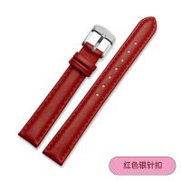 ราคา เหมาะสำหรับสายนาฬิกา DW สายนาฬิกาหนังหัวเข็มขัดหนังแท้สำหรับผู้ชายและผู้หญิงสีขาวสีดำดอกซากุระสีชมพู28 36 40mm (9726183659)