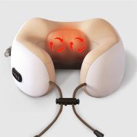 ราคา หมอนนวดคอ ไฟฟ้า 4ปุ่ม หมอนรองคอ เครื่องนวดไฟฟ้า Massage Pillow (21317892635)