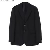 ราคา ASRV เสื้อสูทผู้ชาย ชุดสูทและเบลเซอร์ เสื้อสูทลำลอง blazer ผู้ชาย เสื้อเบลเซอร์เสื้อชุดลำลองทรงหลวมของผู้ชายสีดำเสื้อพรีเมียม (19815917216)