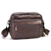 ราคา Chinatown Leather กระเป๋าผู้ชาย สะพายหนังแท้ แนวนอน รุ่นซิปยื่นนอน (482275)