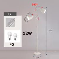 ราคา โคมไฟตั้งพื้น โคมไฟอ่านหนังสือ หรี่แสงได้สามสี โคมไฟอิเกียป้องกันดวงตา โคมไฟข้างเตียงสร้างสรรค์ เหมาะสำหรับ ห้องนั่งเล่น (21682225226)