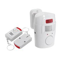 ราคา Infrared Motion Sensor Alarm Burglar Alarm with 2 Remote Controls Suitable for Home Garages Shops (20325130744)