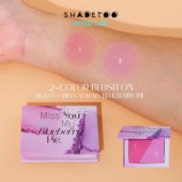 ราคา ShadeToo 2 Color Blush On Edition บลัชออนแบบฝุ่น เนื้อนุ่ม เบลอผิวให้แก้มแลดูเรียบเนียน ใช้ได้ทุกโทนสีผิว (22114445818)