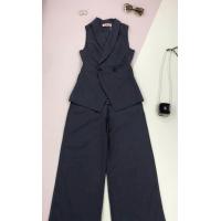 ราคา LISA A0394 ชุดเซตเสื้อสูทแขนกุดกระดุมหน้ากางเกงขายาว เรียบหรูดูแพง ใส่ออกงาน ใส่ทำงาน คาเฟ่ (21988595084)