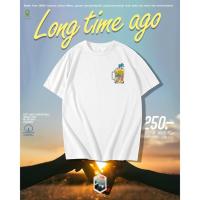 ราคา OK Apparel เสื้อยืดคอกลมแขนสั้น ลายเบียร์ oversize ผ้าคอตตอน100 cottonUSA (21424029742)