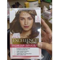 ราคา Loreal Paris Excellence Cream ครีมเปลี่ยนสีผม ลอรีอัล ปารีส เอกซ์เซลเลนซ์ ครีมปิดผมขาว (22152452407)