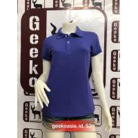 ราคา เสื้อโปโล ตรากวางแท้ Geeko สีม่วงอมน้ำเงิน ใหม่ หญิง (2806318101)