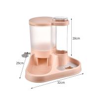 ราคา ที่ให้น้ำ อาหาร อัตโนมัติ แบบ2 in 1 เครื่องให้อาหารสัตว์เลี้ยง (21722847696)