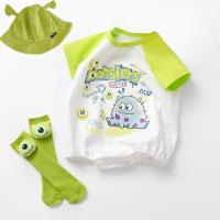 ราคา ชุดหมีบอดี้สูทลายเสือสำหรับ3 12month ทารกแรกเกิดชุดหมีพูห์ลายสตรอเบอรี่ชุดหมี100 คอตตอนจั๊มสูทพิมพ์ฤดูร้อนแขนสั้นสำหรับเด็กเด็กผู้หญิงเด็กผู้ชาย (21200154424)