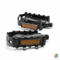 ราคา บันไดจักรยานอลูมิเนียม อุปกรณ์จักรยาน มี 2 สี สีเงิน และ สีดำ Bicycle pedals (14992333770)