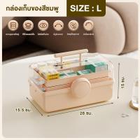 ราคา กล่องยา กล่องยาสามัญประจำบ้าน กล่องปฐมพยาบาล การออกแบบพื้นที่สามชั้น ป้องกันความชื้น ฝุ่น Medicine Storage first aid box (21727481946)
