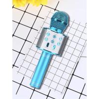 ราคา ไมโครโฟนคาราโอเกะไร้สาย Bluetooth เครื่องลำโพงแบบพกพา WS 858 Wireless Bluetooth เครื่องเล่น KTV (21385025132)