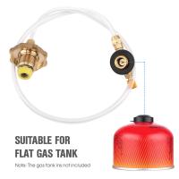 ราคา Outdoor Camping อะแดปเตอร์เตาแก๊สถังแก๊สเติมท่ออุปกรณ์เสริมเตาแก๊ส (21640083127)