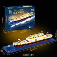ราคา ตัวต่อเลโก้ ไททานิค เรือ ของเล่นตัวต่อ 3d อนุภาคขนาดเล็ก ของขวัญวันวาเลนไทน์ ของเล่นสําหรับเด็ก (22092944798)
