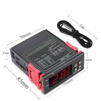 ราคา MonQiQi STC 1000 AC 110 220V เครื่องควบคุมอุณหภูมิ เครื่องวัดอุณหภูมิ ตัวควบคุมอุณหภูมิ ต่ำ สูง หน้าจอดิจิตอล วัดอุณหภูมิ ควบคุมอุ ส่งจากไทย (21666516233)