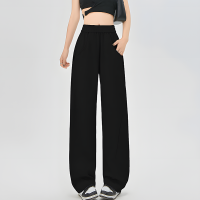 ราคา SODSAI พร้อมส่ง กางเกงวอร์ม สีพื้น สำหรับผู้หญิง ทรงหลวม ขากระบอกสไตล์เกาหลีวินเทจ (21845464013)