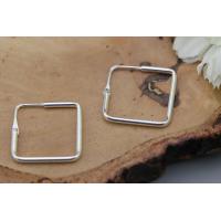 ราคา Silver thai ต่างหูห่วงเงินแท้ 925 สี่เหลี่ยม 22 มม 925 sterling silver hoop earrings square 22 mm ต่างหูแฟชั่น ใส่แล้วไม่แพ้ เงินแท้925 พร้อมส่ง (9776136299)