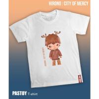 ราคา เสื้อยืดแขนสั้นพิมพ์ลาย เสื้อยืด พิมพ์ลาย Hirono City of the mercy น้องกวาง ผ้าบาง นุ่ม ใส่สบาย Size S M L XL สีขาวอ๊อฟไวท์ PASTOY T shirt (21872559903)