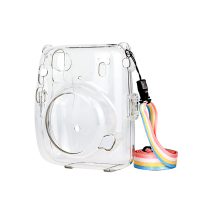 ราคา เคสใส instax mini 11 12 พร้อมสายคล้อง instax mini evo เคส (22050520874)