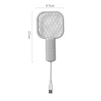 ราคา ไม้ตียุงไฟฟ้าmini แถมหัวเสียบUSB พกพาสะดวก ไม้ช็อตยุงไฟฟ้า ไม้ตีแมลงวัน ทีดักแมลง ไม้ตีแมลง Mosquito swatter (22140809989)