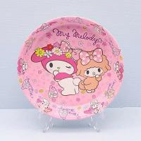 ราคา จานเมลามีน ก้นลึก 6นิ้ว ลายการ์ตูน Sanrio จานเด็ก จานใส่ขนม (22045793219)