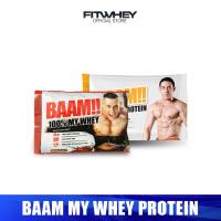 ราคา BAAM MY WHEY SAMPLE WHEY PROTEIN ขนาดซองพกพาง่าย สะดวก (22210514461)