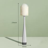 ราคา แปรงล้างขวด แปรงล้างขวดยาว แปรงล้างขวดน้ำ แปรงล้างขวดนม แบบฟองน้ำ สำหรับ ล้างขวดนม ขวดน้ำทรงสูง ที่ล้างขวด หัวแปรง2in1 อุปกรณ์ล้างขวด (14511504524)