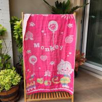ราคา ผ้าเช็ดตัวสาลู ผ้าขนหนูสาลูทอ3ชั้นขนาด70 140cm (22156947293)